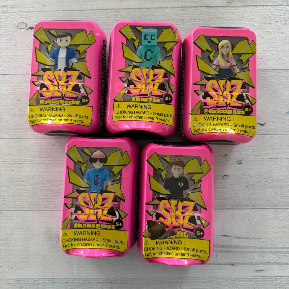 ScreenBreakz Collectible Figures‎ 5 Total NEW